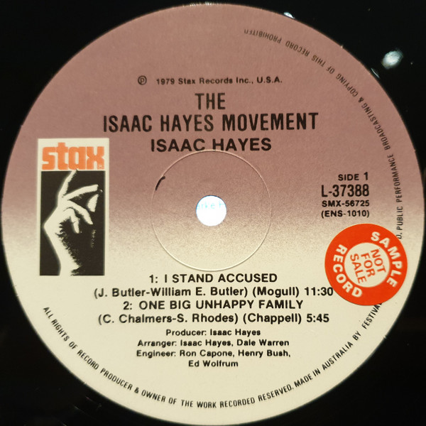 Isaac Hayes - The Isaac Hayes Movement | Stax (L 37388) - 3 Isaac Hayes - The Isaac Hayes Movement | Stax (L 37388) - 3