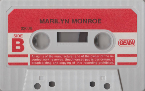 Marilyn Monroe - I Wanna Be Loved By You | All Round Trading (MC 32038) - 4 Marilyn Monroe - I Wanna Be Loved By You | All Round Trading (MC 32038) - 4