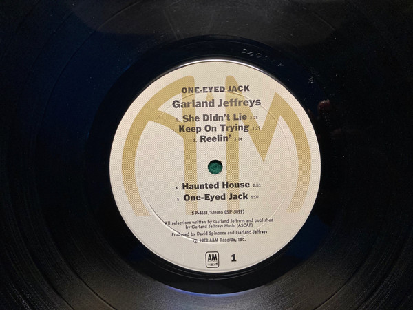 Garland Jeffreys - One-Eyed Jack | A&M Records (SP-4681) - 3