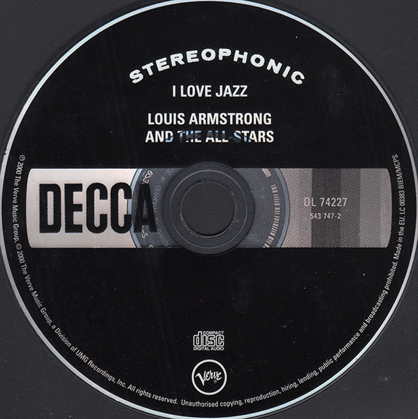 Louis Armstrong And His All-Stars - I Love Jazz! | Verve Records (543 747-2) - 4 Louis Armstrong And His All-Stars - I Love Jazz! | Verve Records (543 747-2) - 4