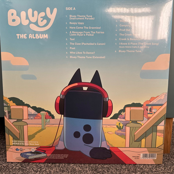 Joff Bush & The Bluey Music Team - Bluey The Album | Demon Records (DEMREC1308PD) - 2 Joff Bush & The Bluey Music Team - Bluey The Album | Demon Records (DEMREC1308PD) - 2