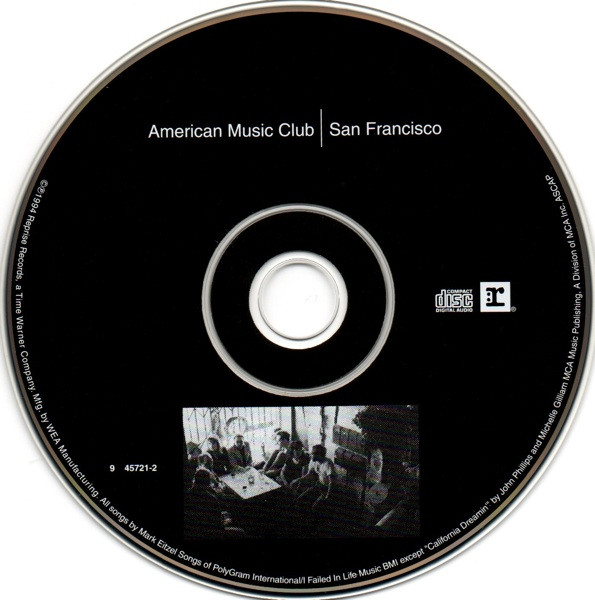American Music Club - San Francisco CD | Reprise Records (9 45721-2) - 4