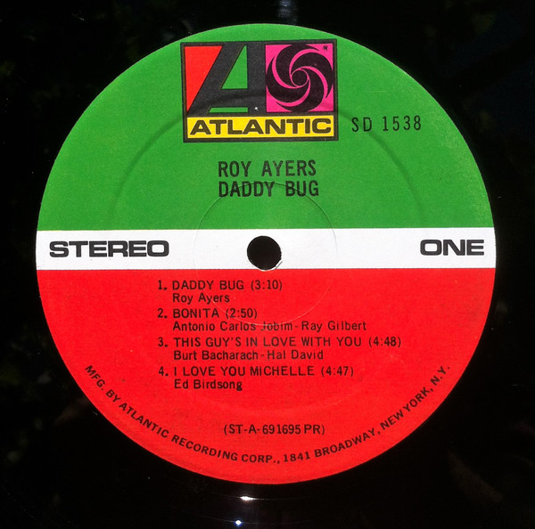 Roy Ayers - Daddy Bug | Atlantic (SD 1538) - 3 Roy Ayers - Daddy Bug | Atlantic (SD 1538) - 3