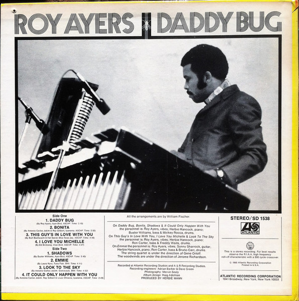 Roy Ayers - Daddy Bug | Atlantic (SD 1538) - 2 Roy Ayers - Daddy Bug | Atlantic (SD 1538) - 2