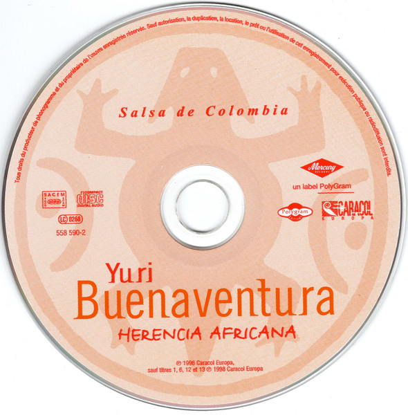 Yuri Buenaventura - Herencia Africana | Mercury (558 590-2) - 3 Yuri Buenaventura - Herencia Africana | Mercury (558 590-2) - 3