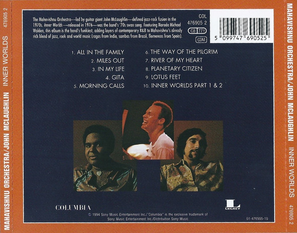 Mahavishnu Orchestra / John McLaughlin - Inner Worlds | Columbia (COL 476905 2) - 2 Mahavishnu Orchestra / John McLaughlin - Inner Worlds | Columbia (COL 476905 2) - 2