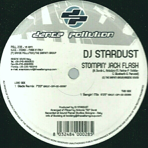 DJ Stardust - Stompin' Jack Flash | Dance Pollution (POLL 206) - main