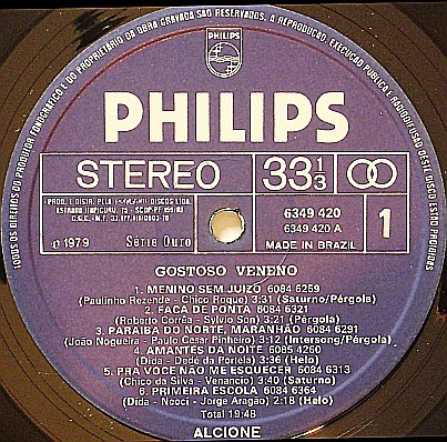 Alcione - Gostoso Veneno | Philips (6349 420) - 3 Alcione - Gostoso Veneno | Philips (6349 420) - 3