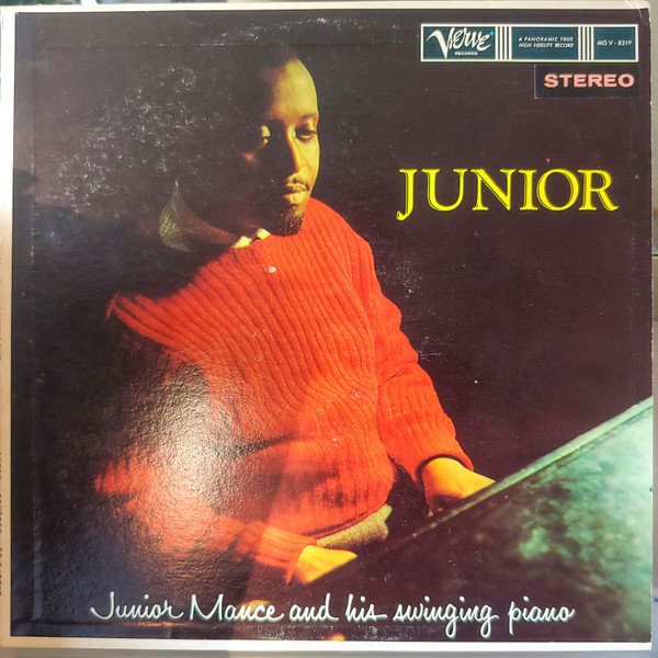 Junior Mance - Junior | Verve Records (MG V-8319) - main