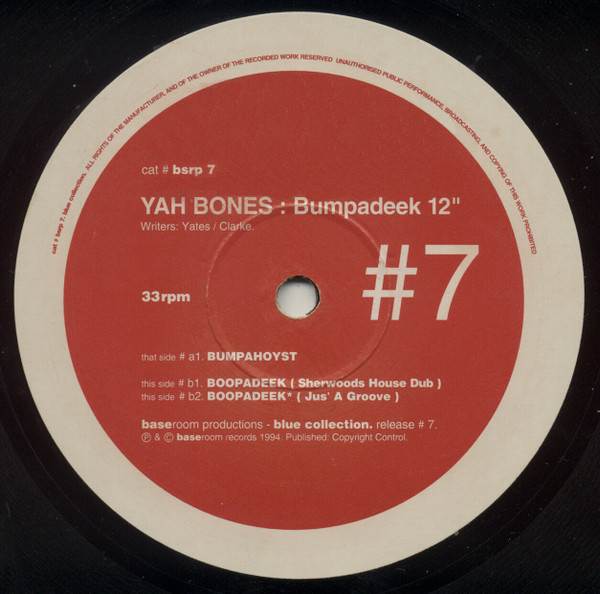 Yah Bones - Bumpadeek | Baseroom (bsrp 7) - 3