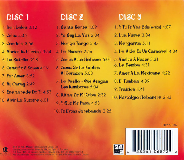 The Countdown Singers - Hot & Spicy Salsa | Madacy Entertainment Group, Inc. (THF2 50687) - 2 The Countdown Singers - Hot & Spicy Salsa | Madacy Entertainment Group, Inc. (THF2 50687) - 2