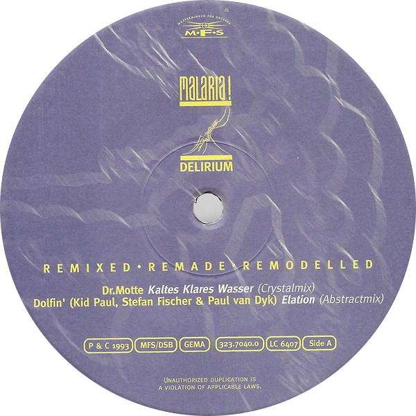 Malaria! - Delirium: Remixed, Remade, Remodelled | MFS (MFS 7040-0) - 3 Malaria! - Delirium: Remixed, Remade, Remodelled | MFS (MFS 7040-0) - 3