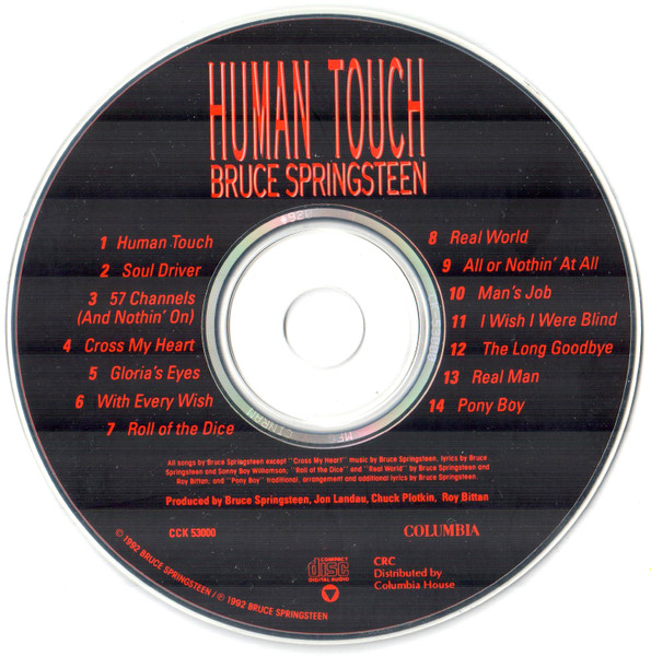 Bruce Springsteen - Human Touch [CD] | Columbia (CCK 53000) - 3