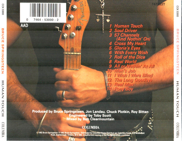 Bruce Springsteen - Human Touch [CD] | Columbia (CCK 53000) - 2