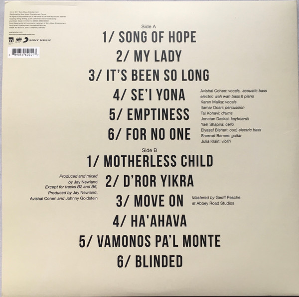Avishai Cohen - 1970 | Sony Music Masterworks France (88985462041) - 4 Avishai Cohen - 1970 | Sony Music Masterworks France (88985462041) - 4