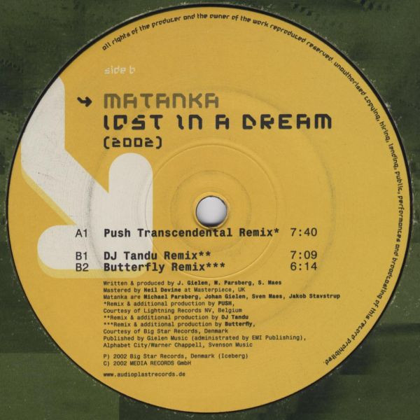 Matanka - Lost In A Dream (2002) | Audioplast (AUD 007-12) - 2 Matanka - Lost In A Dream (2002) | Audioplast (AUD 007-12) - 2