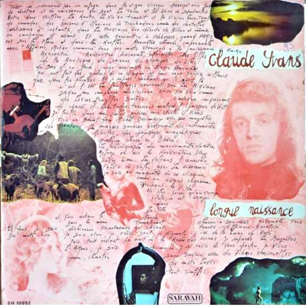 Claude Yvans - Longue Naissance | Saravah (SH 10052)