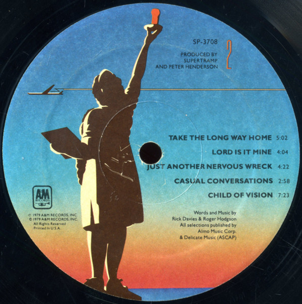 Supertramp - Breakfast In America | A&M Records (SP-3708) - 4