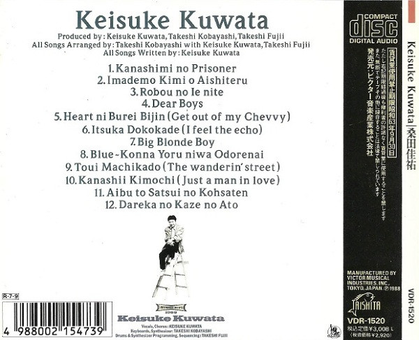 Keisuke Kuwata - 桑田佳祐 | Taishita (VDR-1520) - 2
