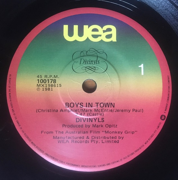 Divinyls - Boys In Town | WEA (100178) - 2