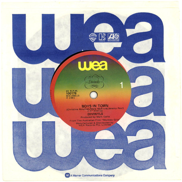 Divinyls - Boys In Town | WEA (100178) - main
