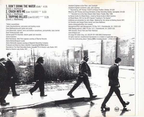 Dave Matthews Band - Don't Drink The Water | RCA (74321572412) - 2