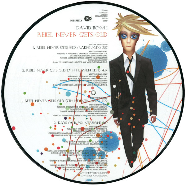 David Bowie - Rebel Never Gets Old | Columbia (675040 6) - 2