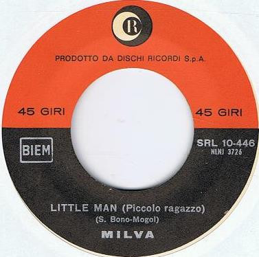 Milva - Little Man = Piccolo Ragazzo | Ricordi (SRL 10-446) - 3