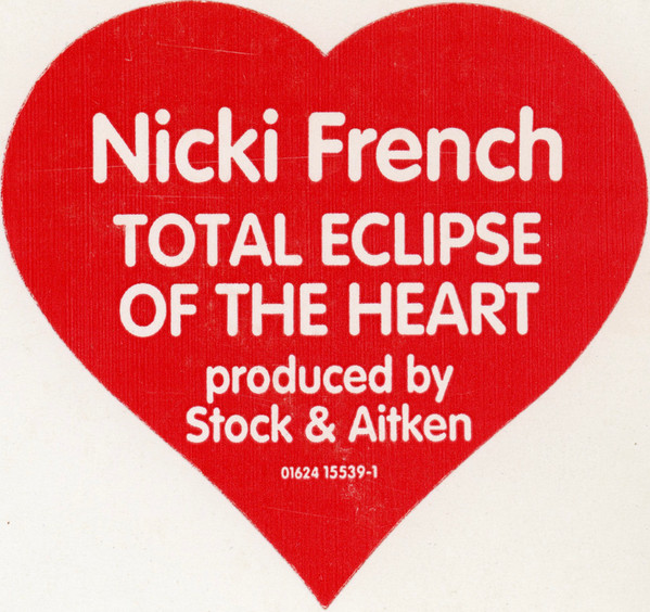Nicki French - Total Eclipse Of The Heart (12") [Vinyl] | Critique (01624 15539-1) - 3