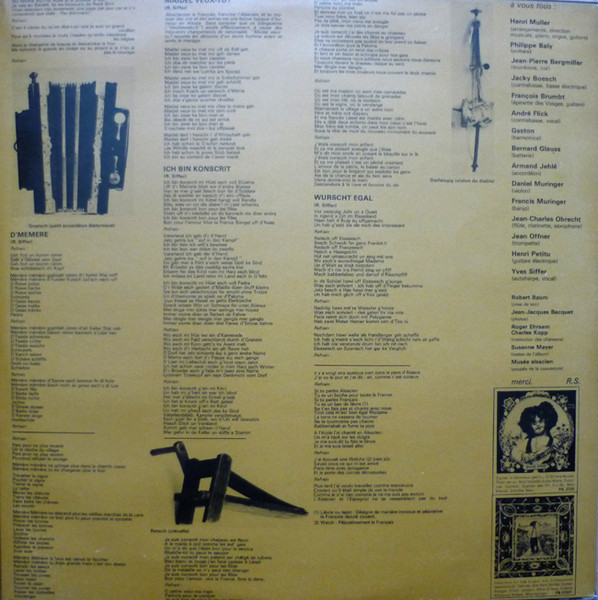 Roger Siffer - Kandiratong ? [Vinyl] | Prodisc Strasbourg (PS 37341) - 4