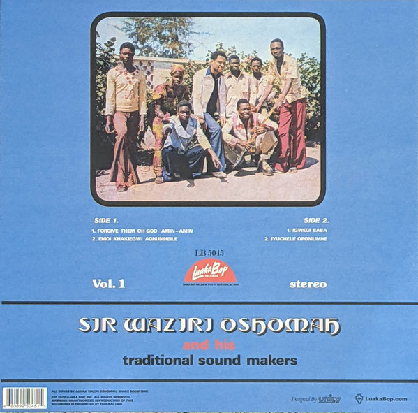 Waziri Oshomah - Vol. 1-5 (1978-1984) | Luaka Bop (6 80899 8007-1-6) - 3 Waziri Oshomah - Vol. 1-5 (1978-1984) | Luaka Bop (6 80899 8007-1-6) - 3