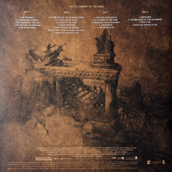 Howard Shore - The Lord Of The Rings: The Fellowship Of The Ring (Original Motion Picture Soundtrack) | WaterTower Music (R1 48110) - 2 Howard Shore - The Lord Of The Rings: The Fellowship Of The Ring (Original Motion Picture Soundtrack) | WaterTower Music (R1 48110) - 2