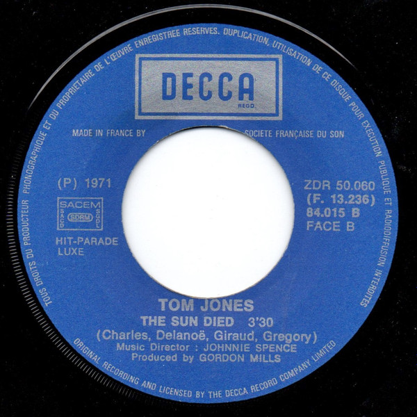Tom Jones - Till | Decca (84.015) - 4