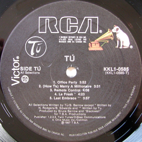 Tú - Tú | RCA Victor (KKL1-0585) - 4 Tú - Tú | RCA Victor (KKL1-0585) - 4