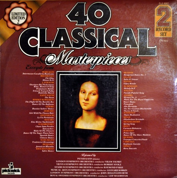 Various - 40 Classical Masterpieces | Pickwick Records (PLD 8007) - 2 Various - 40 Classical Masterpieces | Pickwick Records (PLD 8007) - 2