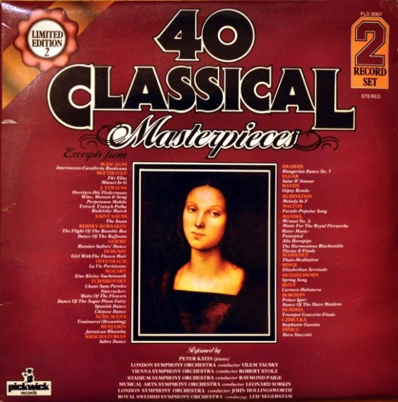 Various - 40 Classical Masterpieces | Pickwick Records (PLD 8007)