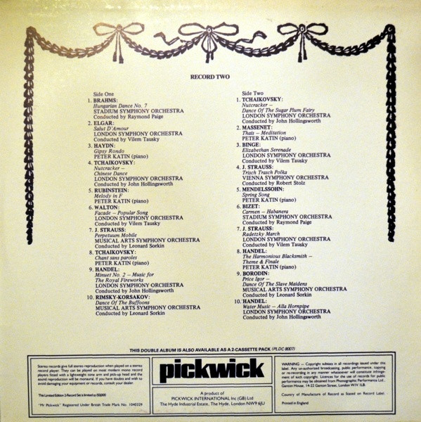 Various - 40 Classical Masterpieces | Pickwick Records (PLD 8007) - 4 Various - 40 Classical Masterpieces | Pickwick Records (PLD 8007) - 4