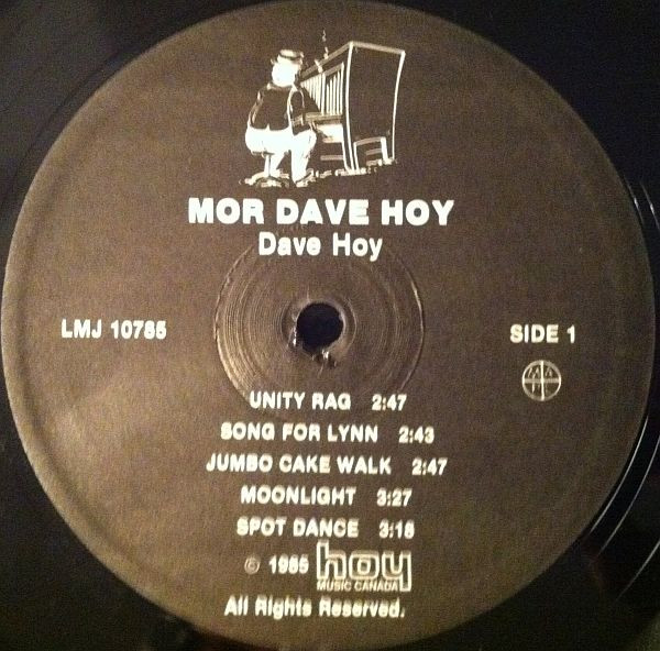 Dave Hoy - Mor Dave Hoy | Hoy Music Canada (LMJ 10785) - 3 Dave Hoy - Mor Dave Hoy | Hoy Music Canada (LMJ 10785) - 3