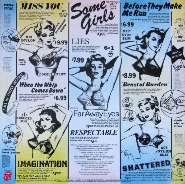 The Rolling Stones - Some Girls | Rolling Stones Records (COC 39108) - 2 The Rolling Stones - Some Girls | Rolling Stones Records (COC 39108) - 2