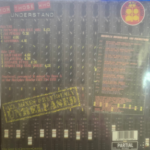 The Disciples - For Those Who Understand | Partial Records (PRTLLP004) - 2 The Disciples - For Those Who Understand | Partial Records (PRTLLP004) - 2