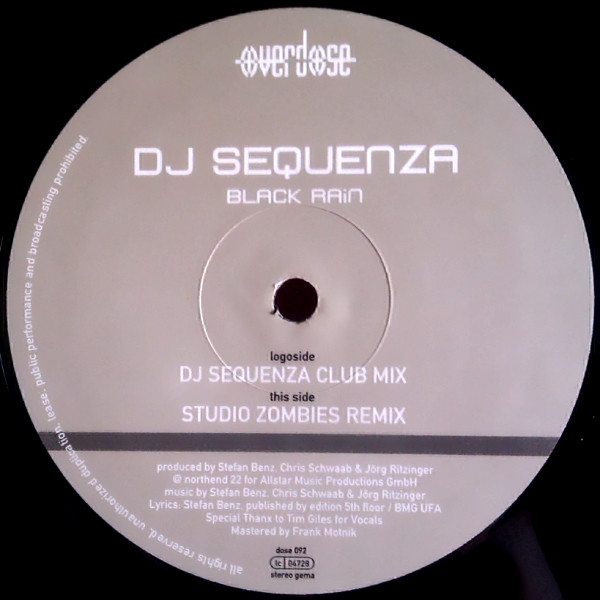DJ Sequenza - Black Rain | Overdose (dose 092) - 3