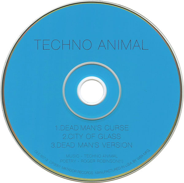 Techno Animal - Dead Man's Curse | Matador (OLE 507-2) - 3