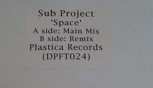 Sub Project - Space | Plastica (DPFT024)
