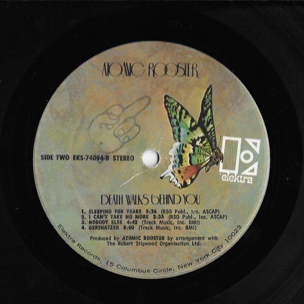 Atomic Rooster - Death Walks Behind You | Elektra (EKS-74094) - 4