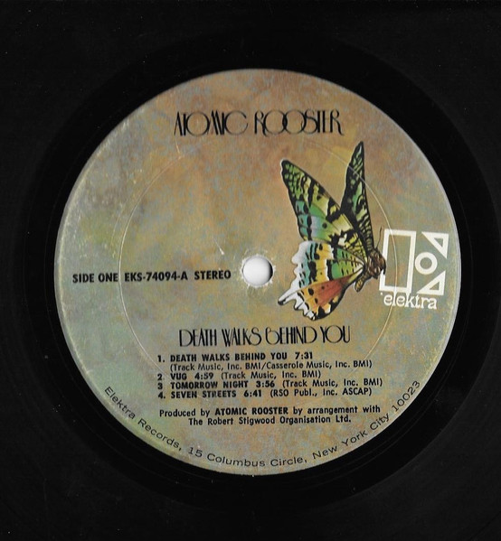 Atomic Rooster - Death Walks Behind You | Elektra (EKS-74094) - 3