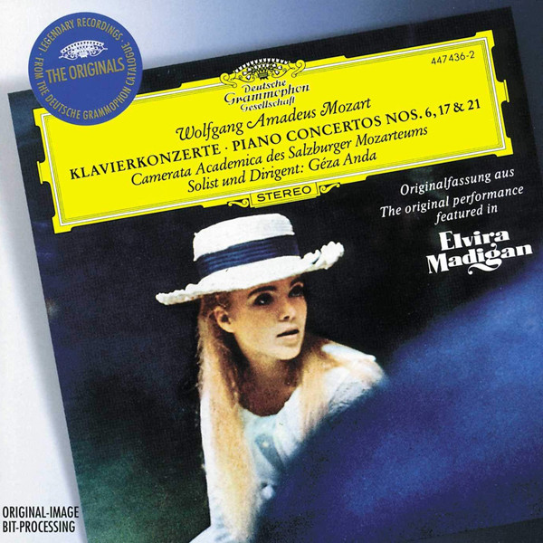 Wolfgang Amadeus Mozart / Camerata Academica Salzburg , Géza Anda - Klavierkonzerte = Piano Concertos Nos. 6, 17 & 21 | Deutsche Grammophon (447 436-2)
