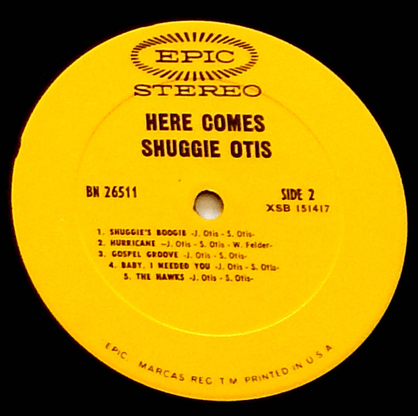 Shuggie Otis - Here Comes Shuggie Otis | Epic (BN 26511) - 4 Shuggie Otis - Here Comes Shuggie Otis | Epic (BN 26511) - 4