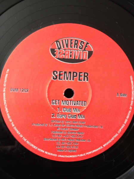 Semper - Get Motivated | Diverse (DVM 1202)