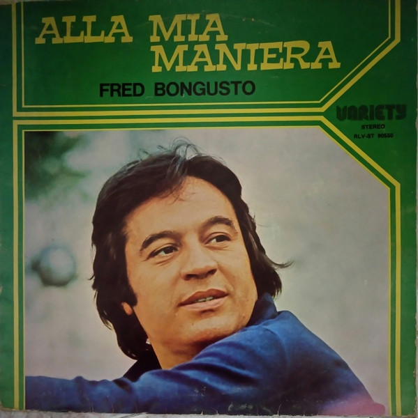 Fred Bongusto - Alla Mia Maniera | Variety (RLV ST 90550)
