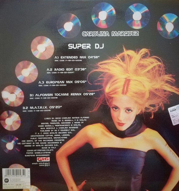 Carolina Marquez - Super DJ | Do It Yourself Entertainment (DIY 11-00) - 2 Carolina Marquez - Super DJ | Do It Yourself Entertainment (DIY 11-00) - 2